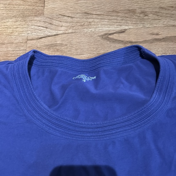 Coldwater Creek 1X purple shirt - Picture 3 of 4